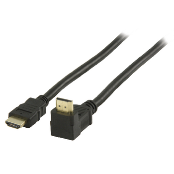 VGVP34210B15 High speed hdmi kabel met ethernet hdmi-connector - hdmi-connector haaks 270° 1.50 m zwart