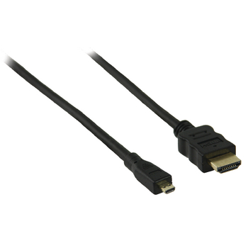 VGVP34700B30 High speed hdmi kabel met ethernet hdmi-connector - hdmi micro-connector male 3.00 m zwart Product foto