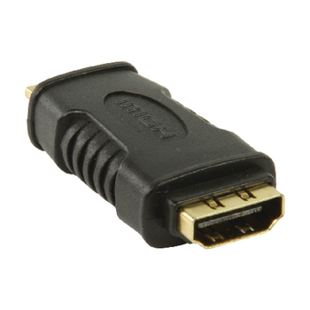 VGVP34906B High speed hdmi met ethernet adapter hdmi mini-connector male - hdmi female zwart Product foto