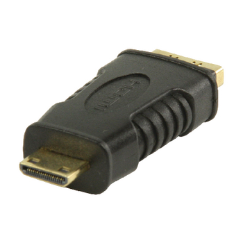 VGVP34906B High speed hdmi met ethernet adapter hdmi mini-connector male - hdmi female zwart