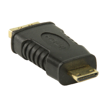 VGVP34906B High speed hdmi met ethernet adapter hdmi mini-connector male - hdmi female zwart Product foto