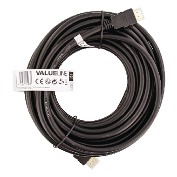 VGVT34000B100 High speed hdmi kabel met ethernet hdmi-connector - hdmi-connector 10.0 m zwart Verpakking foto