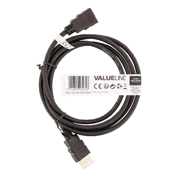 VGVT34000B15 High speed hdmi kabel met ethernet hdmi-connector - hdmi-connector 1.50 m zwart Verpakking foto