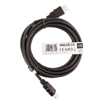VGVT34000B30 High speed hdmi kabel met ethernet hdmi-connector - hdmi-connector 3.00 m zwart Verpakking foto