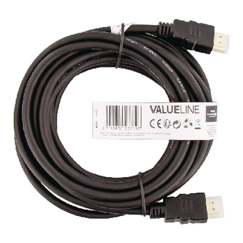 VGVT34000B50 High speed hdmi kabel met ethernet hdmi-connector - hdmi-connector 5.00 m zwart Verpakking foto