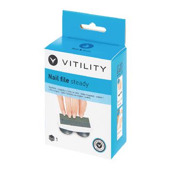 VIT-70110150 Stevig hulpmiddel lichaamsverzorging - nagelvijl Verpakking foto