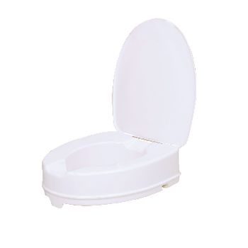 VIT-70110530 Toilethulp - stoelverhoger 10 cm wit