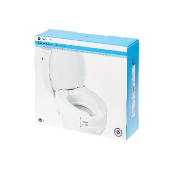 VIT-70110530 Toilethulp - stoelverhoger 10 cm wit Verpakking foto