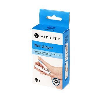 VIT-70110600 Hulpmiddel lichaamsverzorging - nagelknipper Verpakking foto