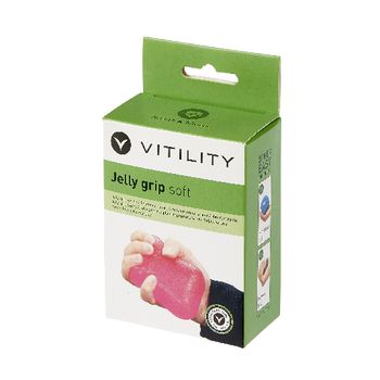 VIT-70610210 Jelly grip flexibel blauw Verpakking foto