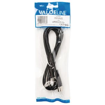 VLAP20100B20 Stereo audiokabel 5-pins din male - 3.5 mm male 2.00 m zwart Verpakking foto