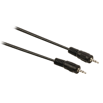 VLAP21000B10 Stereo audiokabel 2.5 mm male - 2.5 mm male 1.00 m zwart Product foto