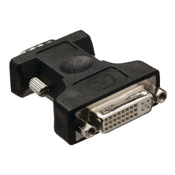 VLCB32901B Vga-adapter vga male - dvi-i 24+5-pins female zwart Product foto