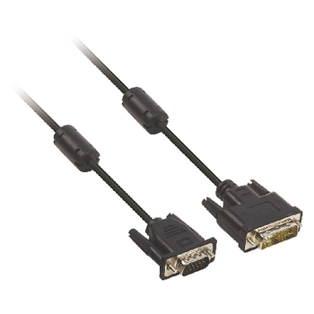 VLCP32100B30 Dvi kabel dvi-a 12+5-pins male - vga male 3.00 m zwart Product foto