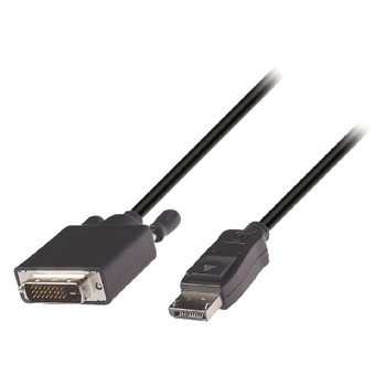 VLCP37200B20 Displayport kabel displayport male - dvi-d 24+1-pins male 2.00 m zwart
