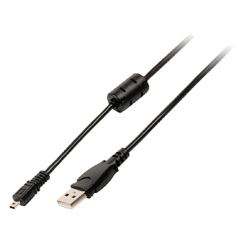 VLCP60800B20 Usb 2.0 kabel usb a male - fuji 14-pins male 2.00 m zwart