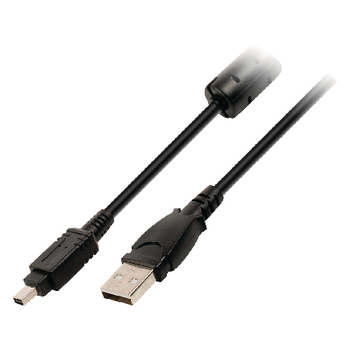 VLCP60804B20 Usb 2.0 kabel usb a male - fuji 4-pins male 2.00 m zwart