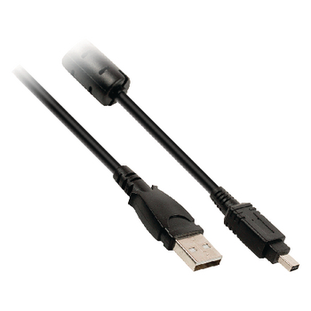 VLCP60804B20 Usb 2.0 kabel usb a male - fuji 4-pins male 2.00 m zwart Product foto