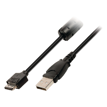 VLCP60806B20 Usb 2.0 kabel usb a male - canon 12-pins male 2.00 m zwart