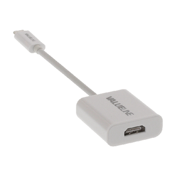 VLCP64650W02 Adapter usb-c male - hdmi female wit Product foto