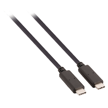 VLCP64700B10 Usb 3.1 kabel usb-c male - usb-c male 1.00 m zwart gen 1 (5 gbps) Product foto