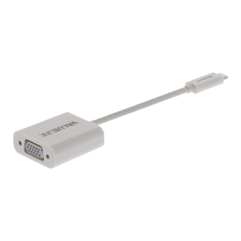 VLCP64850W02 Adapter usb-c male - vga female 15-pins wit