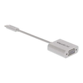VLCP64850W02 Adapter usb-c male - vga female 15-pins wit Product foto