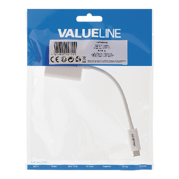 VLCP64850W02 Adapter usb-c male - vga female 15-pins wit Verpakking foto