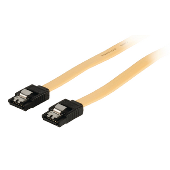 VLCP73250Y10 Sata 6 gb/s kabel intern sata 7-pins female - sata 7-pins female 1.00 m geel