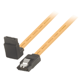 VLCP73260Y05 Sata 6 gb/s kabel intern sata 7-pins female - sata 7-pins female 0.50 m geel