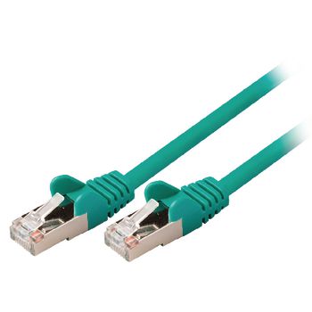 VLCP85121G025 Cat5e sf/utp netwerkkabel rj45 (8/8) male - rj45 (8/8) male 0.25 m groen