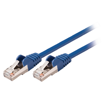 VLCP85121L025 Cat5e sf/utp netwerkkabel rj45 (8/8) male - rj45 (8/8) male 0.25 m blauw