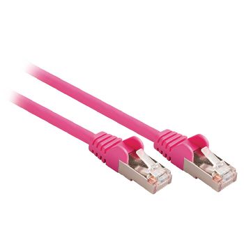 VLCP85121P025 Cat5e sf/utp netwerkkabel rj45 (8/8) male - rj45 (8/8) male 0.25 m roze Product foto