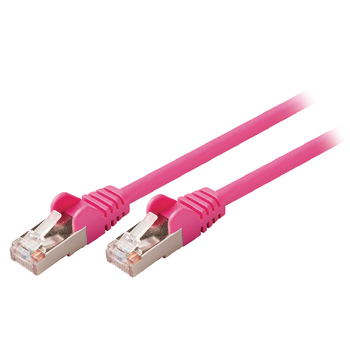 VLCP85121P30 Cat5e sf/utp netwerkkabel rj45 (8/8) male - rj45 (8/8) male 3.00 m roze