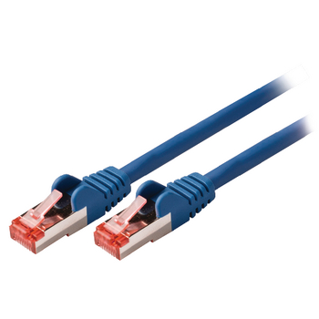 VLCP85221L025 Cat6 s/ftp netwerkkabel rj45 (8/8) male - rj45 (8/8) male 0.25 m blauw