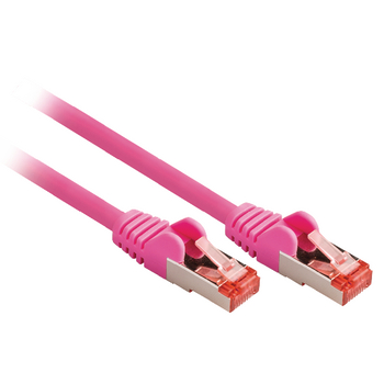 VLCP85221P75 Cat6 s/ftp netwerkkabel rj45 (8/8) male - rj45 (8/8) male 7.50 m roze Product foto