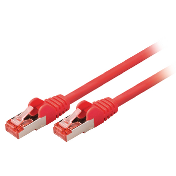 VLCP85221R015 Cat6 s/ftp netwerkkabel rj45 (8/8) male - rj45 (8/8) male 0.15 m rood