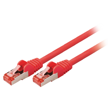 VLCP85221R025 Cat6 s/ftp netwerkkabel rj45 (8/8) male - rj45 (8/8) male 0.25 m rood