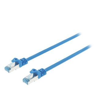 VLCP85320L100 Cat6a s/ftp netwerkkabel rj45 (8/8) male - rj45 (8/8) male 10.00 m blauw