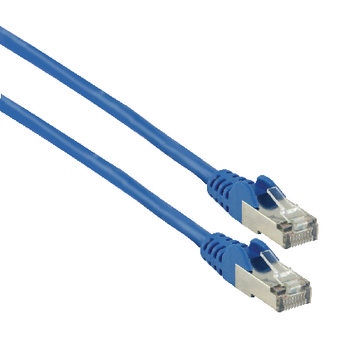 VLCP85400L0.50 Cat7 pimf netwerkkabel rj45 (8/8) male - rj45 (8/8) male 0.50 m blauw Product foto