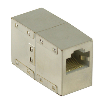 VLCP89051M Cat5 netwerk adapter rj45 (8/8) female - rj45 (8/8) female metaal Product foto