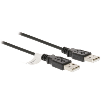VLCT60000B10 Usb 2.0 kabel usb a male - usb a male 1.00 m zwart Product foto