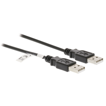VLCT60000B20 Usb 2.0 kabel usb a male - usb a male 2.00 m zwart Product foto