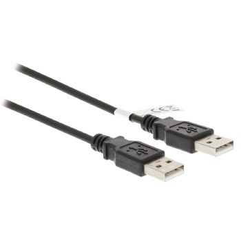 VLCT60000B30 Usb 2.0 kabel usb a male - usb a male 3.00 m zwart Product foto