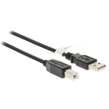 VLCT60100B20 Usb 2.0 kabel usb a male - usb-b male 2.00 m zwart Product foto
