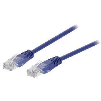 VLCT85000L10 Cat5e utp netwerkkabel rj45 (8/8) male - rj45 (8/8) male 1.00 m blauw