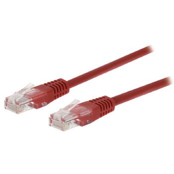 VLCT85000R30 Cat5e utp netwerkkabel rj45 (8/8) male - rj45 (8/8) male 3.00 m rood