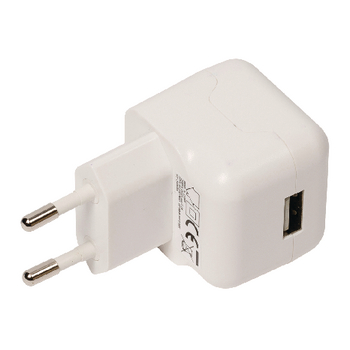 VLMB11955W Lader 1-uitgang 2.1 a 2.1 a usb wit Product foto