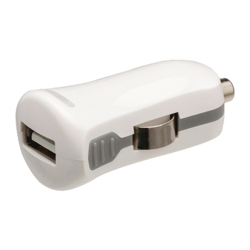 VLMP11950W Autolader 1-uitgang 2.1 a usb wit