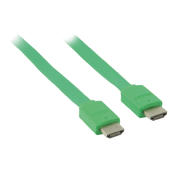 VLMP34010G2.00 High speed hdmi kabel met ethernet plat hdmi-connector - hdmi-connector 2.00 m groen Product foto